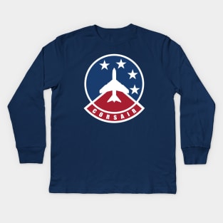 A-7 Corsair II Patch Kids Long Sleeve T-Shirt